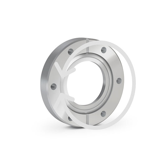 CF Welding Flange Rotatable Metric Tapped